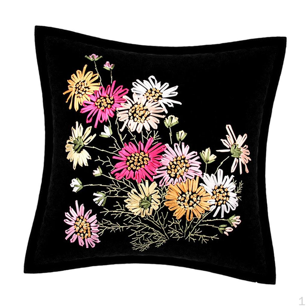 Набор для вышивки лентами с флокированием Наволочка для Семьи Также Используется как Свадебный Подарок День Рождения 2 1290₽