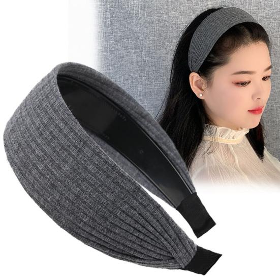 Serre-tête élastique à larges bords, léger, antidérapant, style coréen, pliable, accessoire pour cheveux