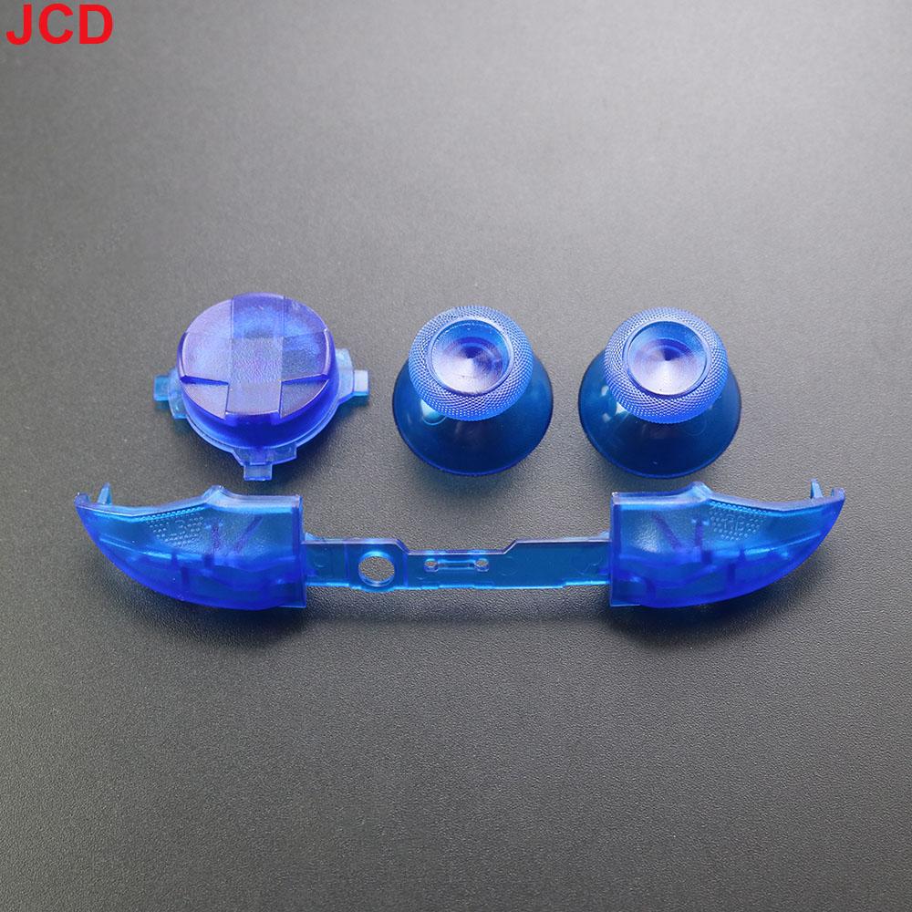 5in1 For Xbox Series X S Controller LB RB Button Strip Middle BaffleStrip Cross Direction Keys Analog Joystick Cap D-Pad Button