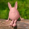 New 3D Easter Rabbit Egg Model With Joints Egg Ornament Articulated Egg Statue Home Office Decor Easter Decor Perfect Gift