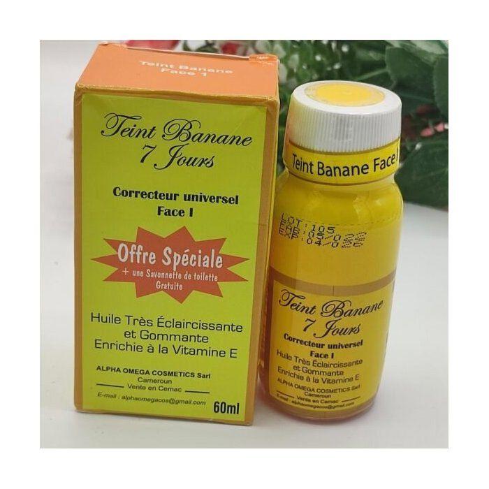 Huile Correcteur Universel TEINT BANANE Teint Jaune Phase 1