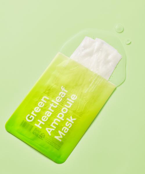 

Premay Green Heartleaf Ampoule Mask (20+2 Sheets) NONE
