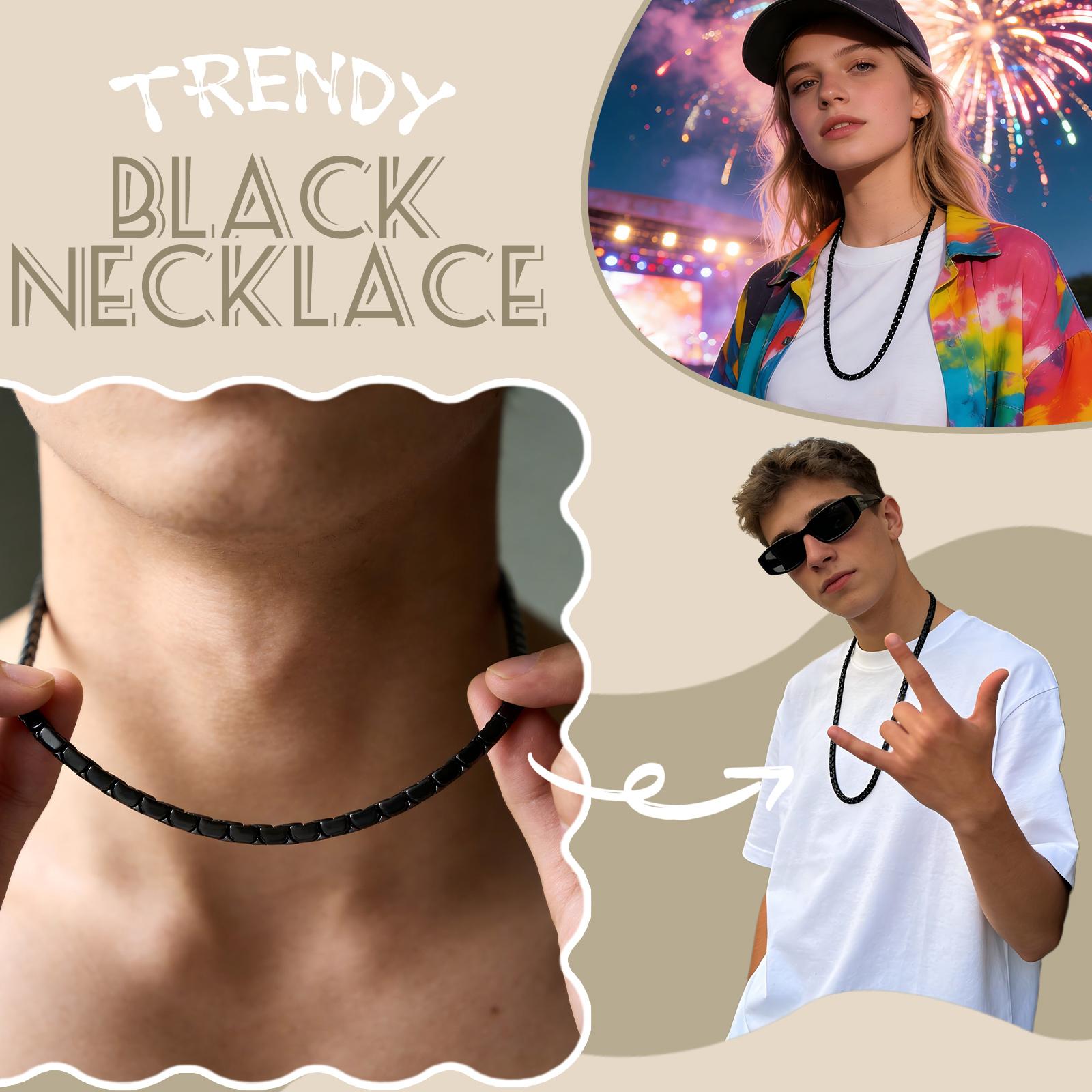 

6mm Black Plated Mens Necklace Thick Snake Chain Neclace For Pendant Jewelry S чёрный