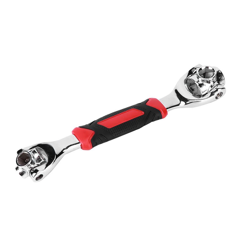 8 In 1 Socket Wrench Rotatable MultiFuntion Reparing Hand Tools with Magnet 821