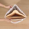 Triangle Space Save Hanger Organizer with Handle Rack Waterproof Portable Storage Bag for Convenient Closet Clothes Organizer