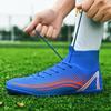 Duży Rozmiar 47 Popularne Profesjonalne Buty Piłkarskie Męskie i Damskie Wysokie TF Kołki AG Długie Kołki Zawody Studenckie Buty na Ziemię