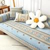 Thickened Fabric Sofa Cover I Shape Slipcover Seat Sofa Towel Dust Cover Towel Couches For Living Room Decor Chair Mat 3 Seater