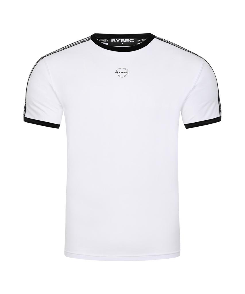 BYSEC Muscle Spandex Track Short Sleeve_2 Colors