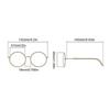 Fashion Polygon Frame Myopia Glasses Classic Vintage Anti-blue Light Eyeglasses Women Men Minus Diopter Eyewear