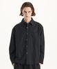 CONNECT KINLOCH Embroidered Striped Shirt [Black]