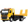 1/50 VOLVO VAN Type Alloy Trailer Model Simulation Metal Car Transporter Wrecker Truck Pull Back Sound and Light Toy Truck