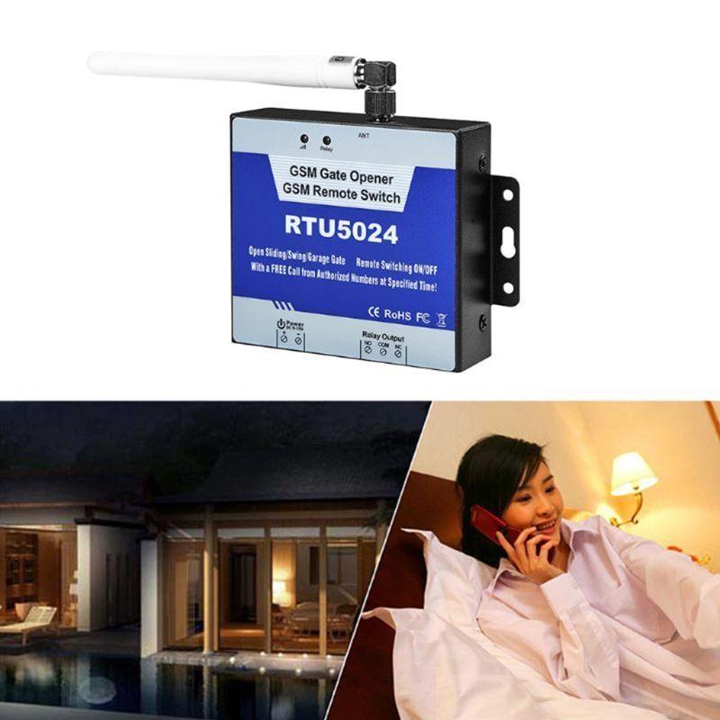 GSM 2G RTU5024 Garage Door Gate Opener Remote Controller Call Switch