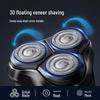 AUX Portable 3-Blade Rotary Electric Shaver CN plug (adapter included)