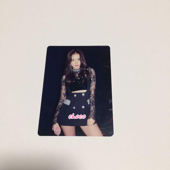 [USED] BLACKPINK trading card official jisoo