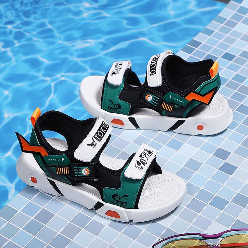 Children's Shoes Casual Shoes Trend Shoes  Children's Trend All-Match Casual Fashion Rotating Button Shoes Children's Outdoor Sandals