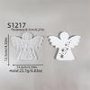Silicone Mould Epoxy Resin Tool Angel with Heart Star Casting Molds Plasters Molds Craft Supply