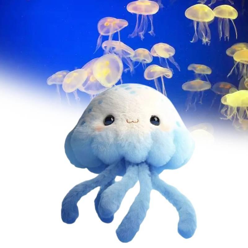 Aquarium Jellycat Jellyfish Plush Toy Pendant Keychain Marine Decoration Animal