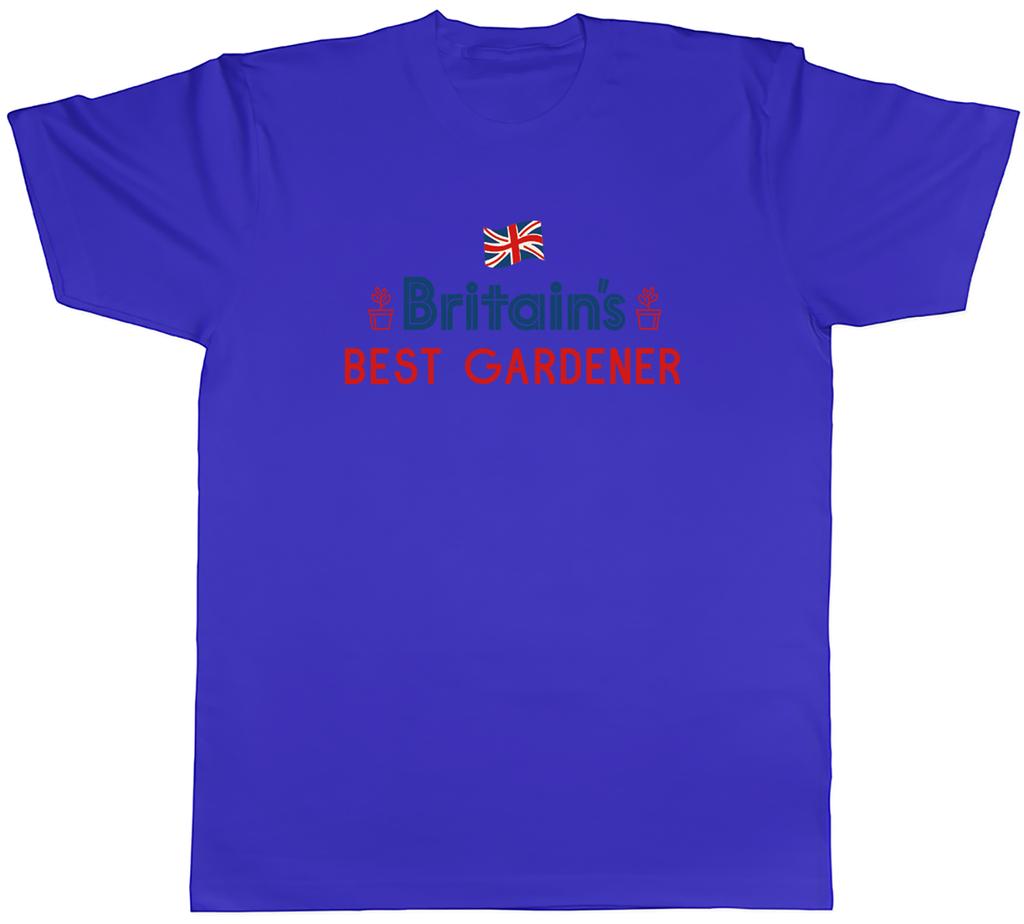 Funny Gardening Unisexs TShirt Britains Best Gardener Garden Tee Gift