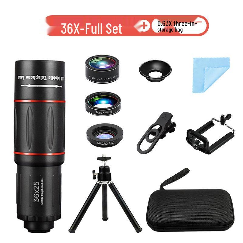 18× HD Mobile Phone Telephoto Lens for Concert & Long-Distance Photography