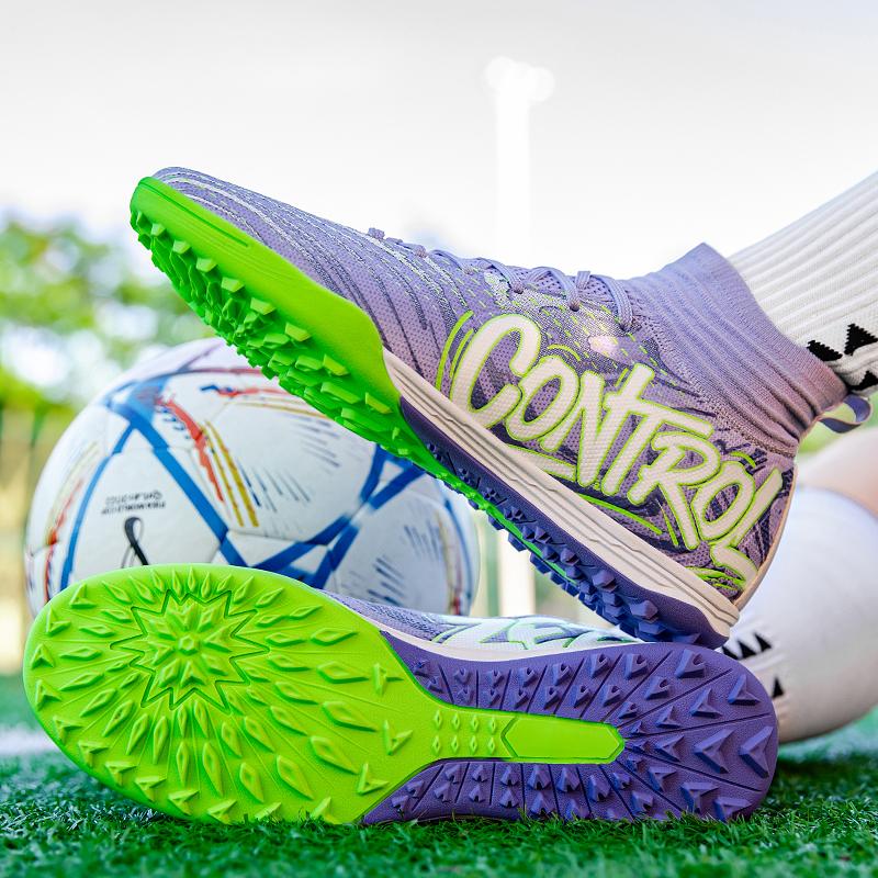 Herren Neue TF Fußballschuhe Sneaker Professionell Original Widerstandsfähig Lässig Männliche Fußballschuhe Ultraleichte Fußballschuhe Spiel