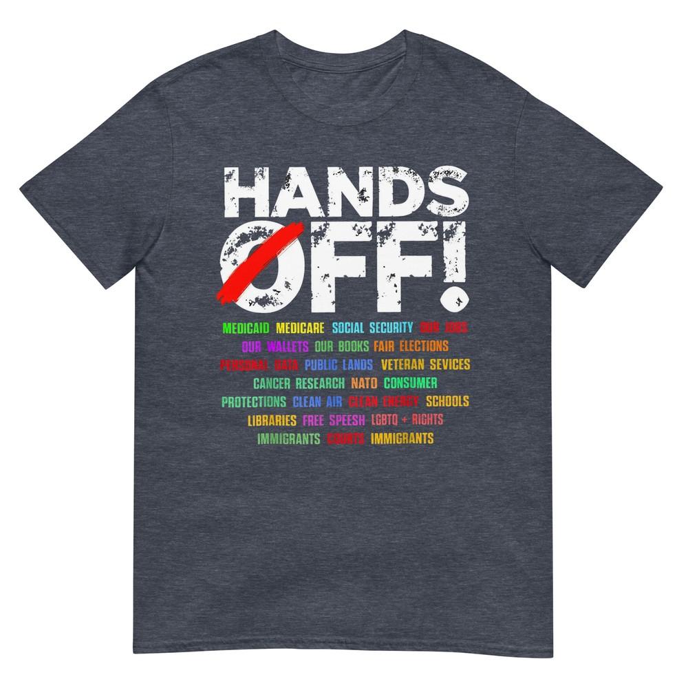 Hands Off Protest Social Security And Medicare Protest TShirt