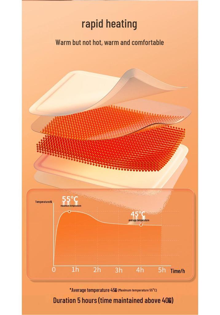 Kincho Heat Patch: 12-Hour Self-Heating Hand Warmer for Home Use