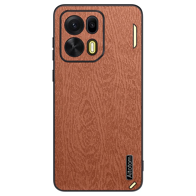 Luxury Tree Grain Leather Case For OPPO K15 Pro Plus Shockproof Anti-fall Lens Full Protection Cover Bumper For OPPO K15 Pro+