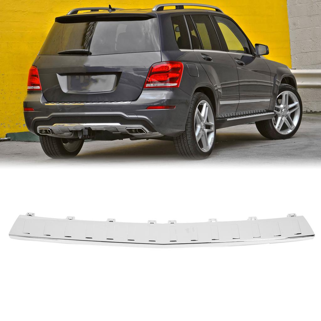 Rear Bumper   Step Pad Trim Foot Plate Sill Guard Replacement For   GLK‑Class X204 2008 to 2015
