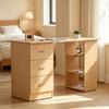 Functional Computer Desk, Modern Desk with Drawers and Open Shelf Compartment, Office Desk, Desk (only with office desk)