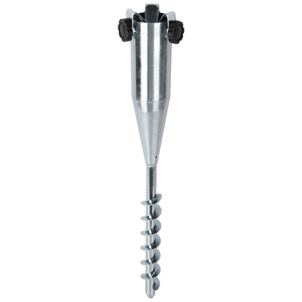 Screw-in Metal Beach Garden Garden Umbrella Stand Beach Garden