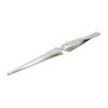 DIYWORK Cross Lock Non-slip Tweezers Stainless Steel Save Effort Maintenance Tools Reverse Action Tweezer