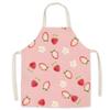 Strawberry Peach Children Apron Fruit Pattern Household Apron New Halter Neck Apron  Home Use