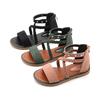 Girls Sandals Summer 2020 New Fashion Princess Shoes Korean Version of The Big Children's Soft-soled Beach Shoes Children's Roman Shoes