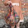 Fashion Genuine Leather Underarm Handbags Casual Women Girl Real Cowhide Shopping Tote Multicolor Designer Female Shoulder Bag