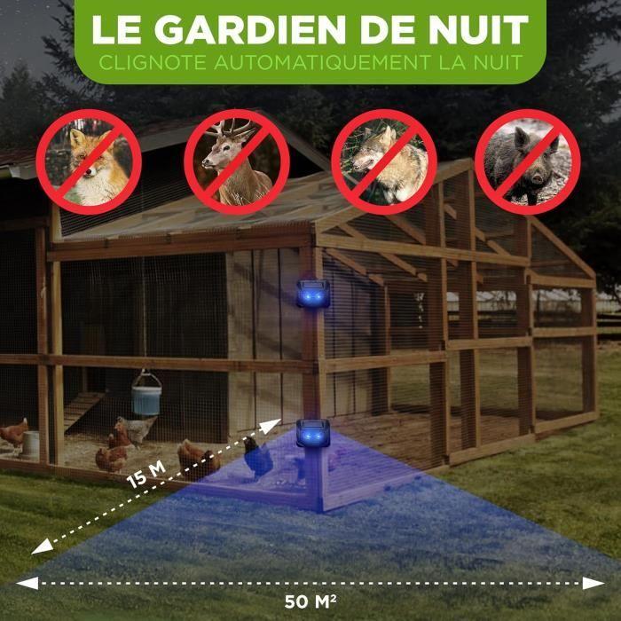 Isotronic répulsif solaire contre les animaux sauvages - lot de 10