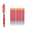 Einziehbares Gelschreiber-Set, schwarze/rote/blaue Tinte, farbiger Gelstift, 0,5 mm, austauschbare Nachfüllungen, Büro- und Schulbedarf, Schreibwaren, Signierstift