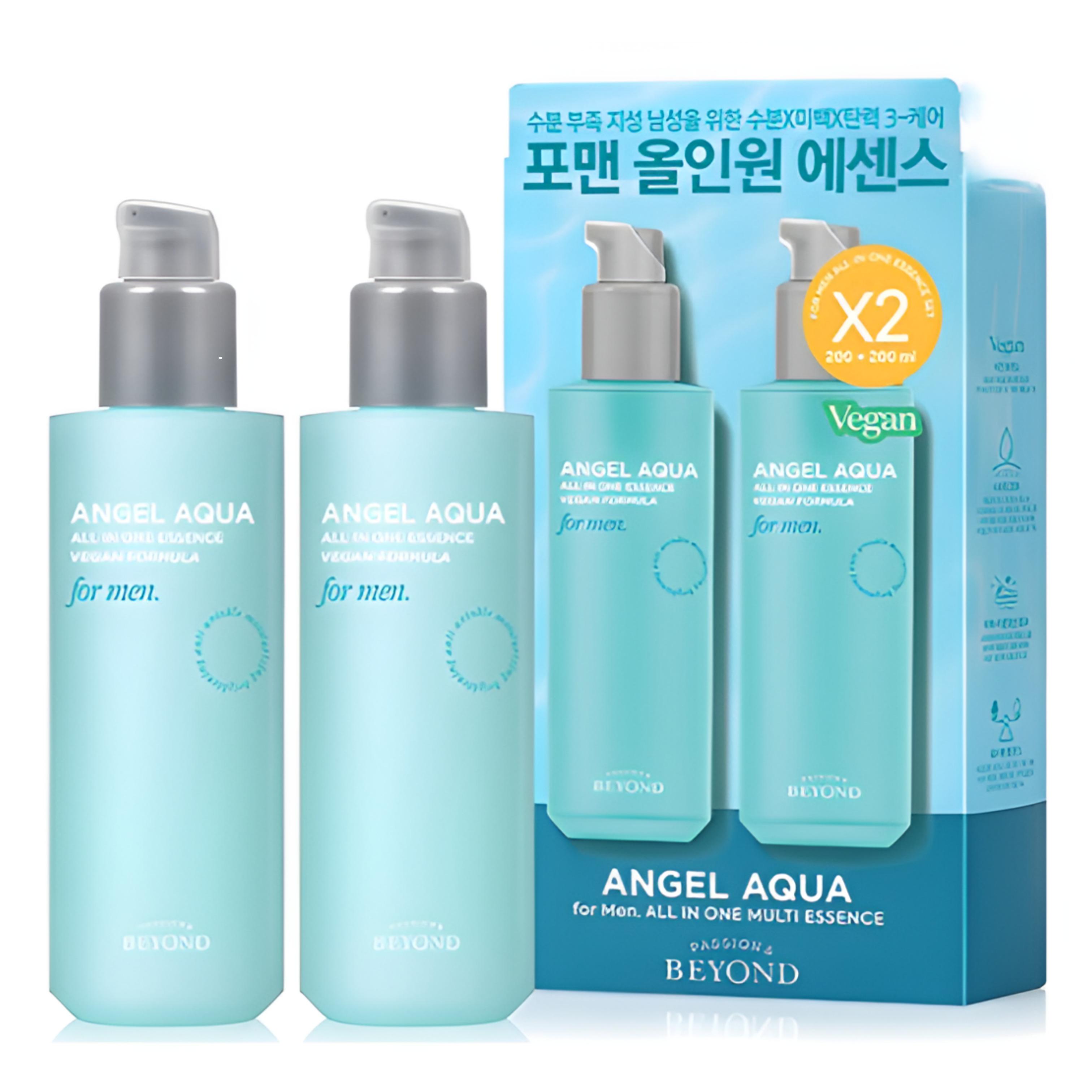 Beyond Angel Aqua For Men All-in-One Essence Set 200ml x 2