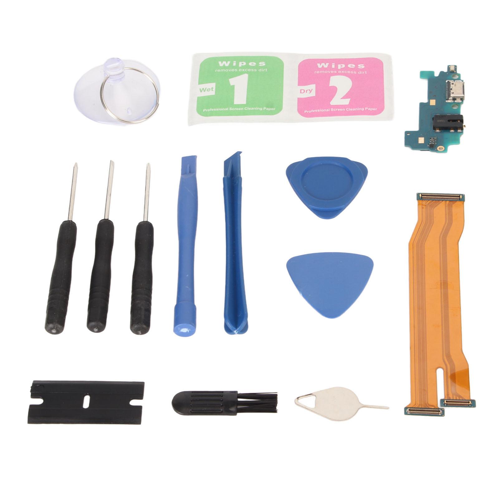 

USB Charger Dock Tool Kit Flex Cable Included Stable Durable Charger Dock Board for A31 A315 Phone R