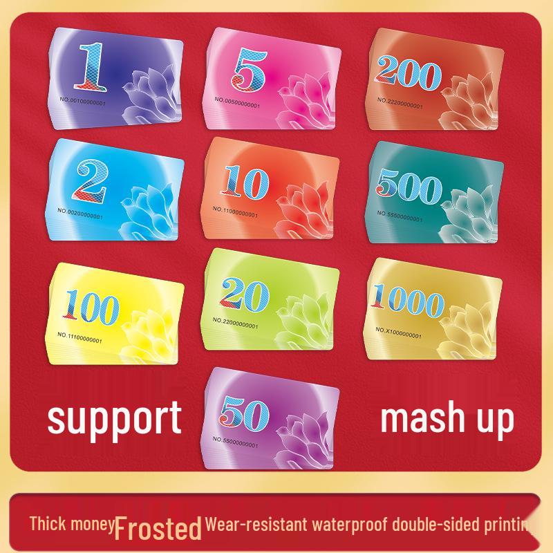 Frosted Double-Sided Mahjong & Chess Plastic Chips