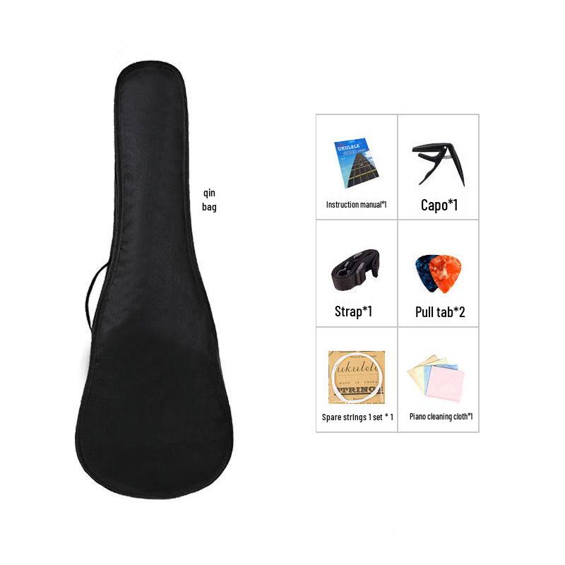 

Ukulele Gig Bag with Chromatic Tuner - 21 & 23 Accessory Case for Instrument Accessories