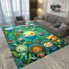 3D The-Octonauts cartoon printed carpet Living room bedroom non-slip carpets Yoga mat Outdoor carpet kawaii rug birthday gift