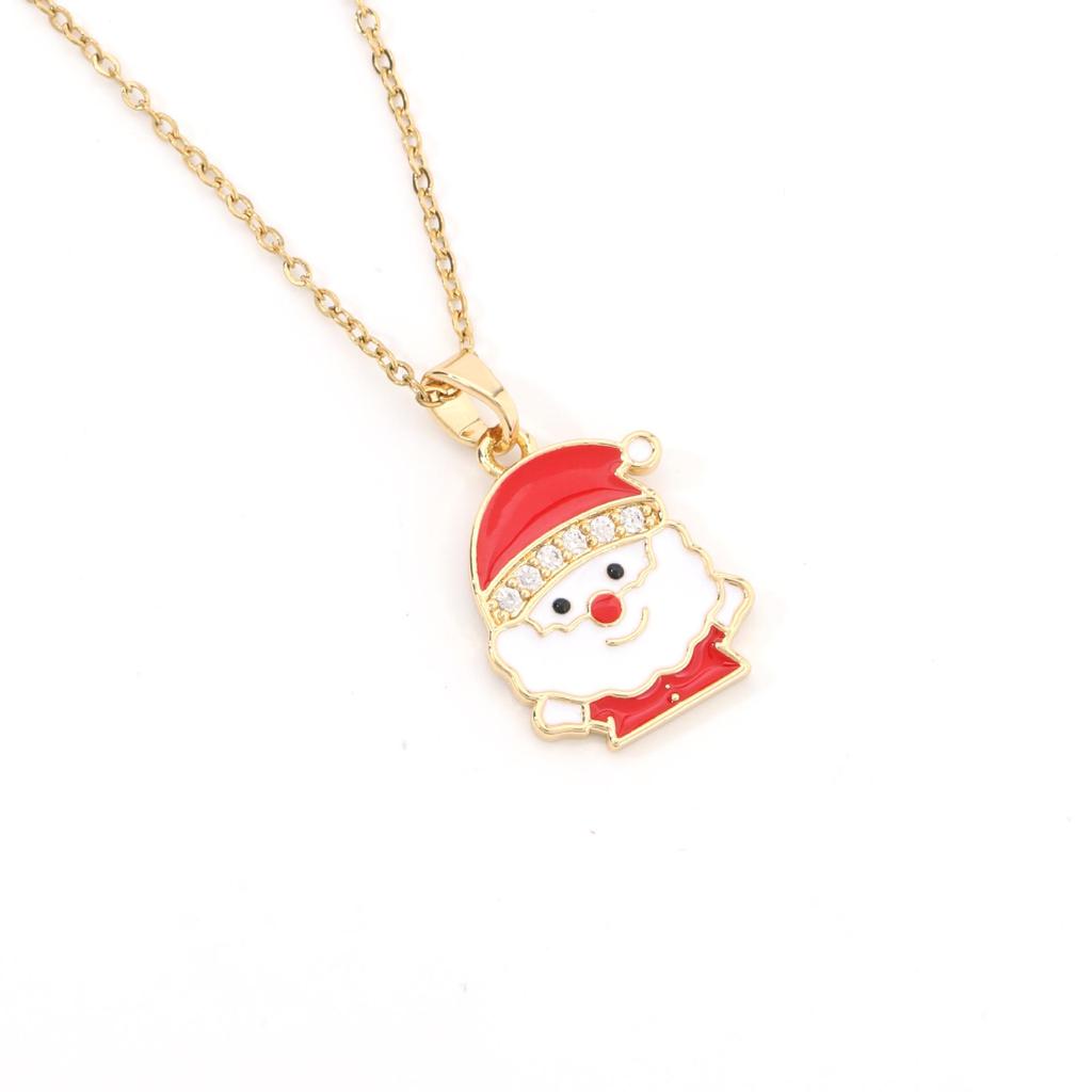 2023 Christmas Series: Women's Fashion Necklace with Cute Snowman Pendant