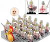 Spartan Warrior Toy Set: 21-Piece Roman Warrior Series for Kids