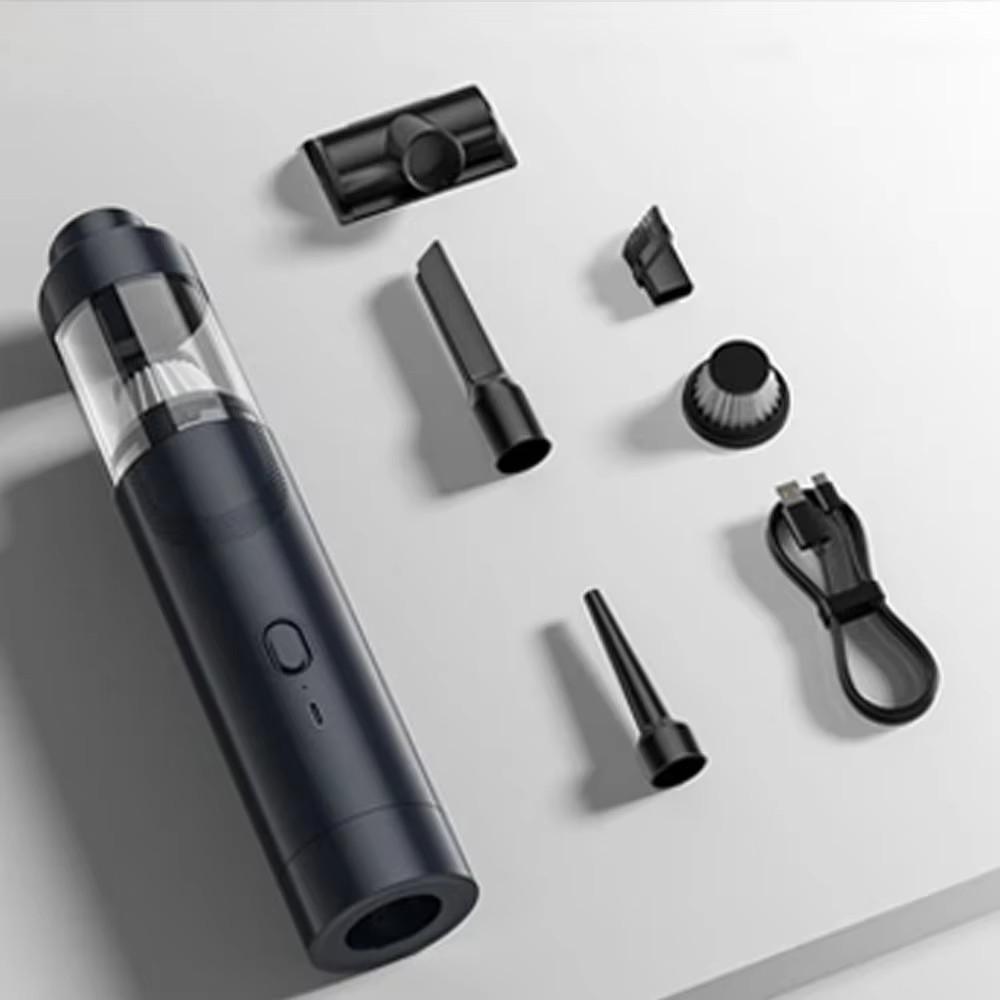 

Fanttik Slim V8 Mate/V8 Apex Портативный беспроводной автомобильный пылесос 12000 Па / 30 Вт RobustClean Мини-пылесос с гибким шлангом и щеткой для животных чёрный