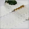 2Meters/lot 11 Cm Wide Palace Gourd Embroidery Pure Cotton White Apricot Black Lace Clothing Sofa Curtain Fabric Lace DIY