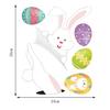 Easter Stickers Refrigerator Stickers PVC  Decorative  Wall Stickers