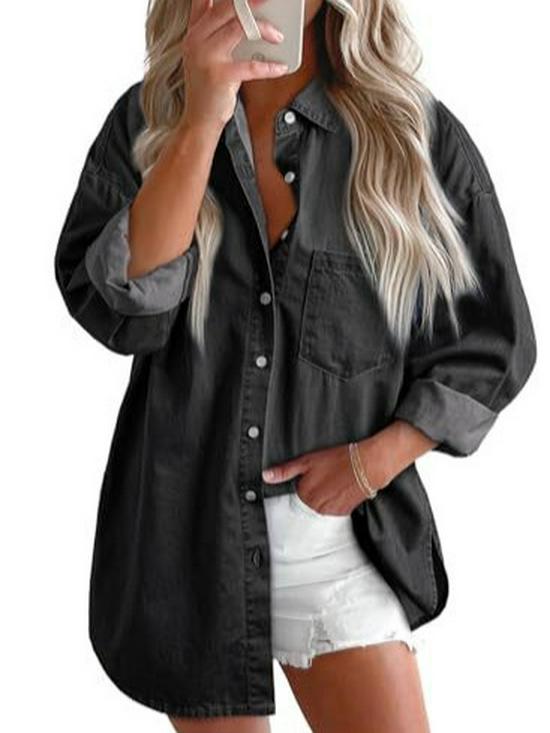 New European & American Spring/Autumn Women's Versatile Denim Jacket