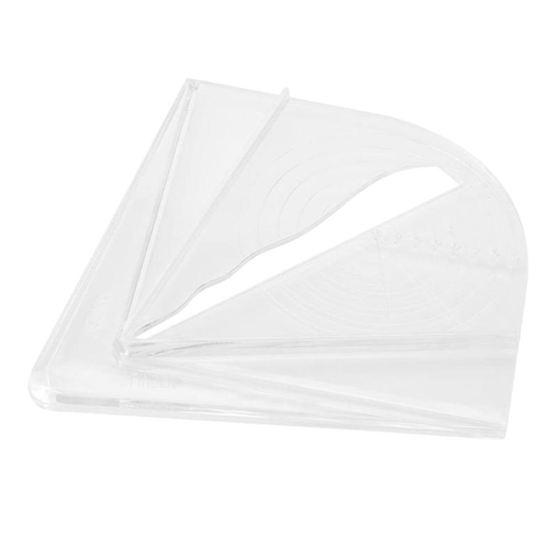 Plastic Center Finder for Square Round Octagons Hexagon , Wood Turners Lathe Work Drawing Circle Tools