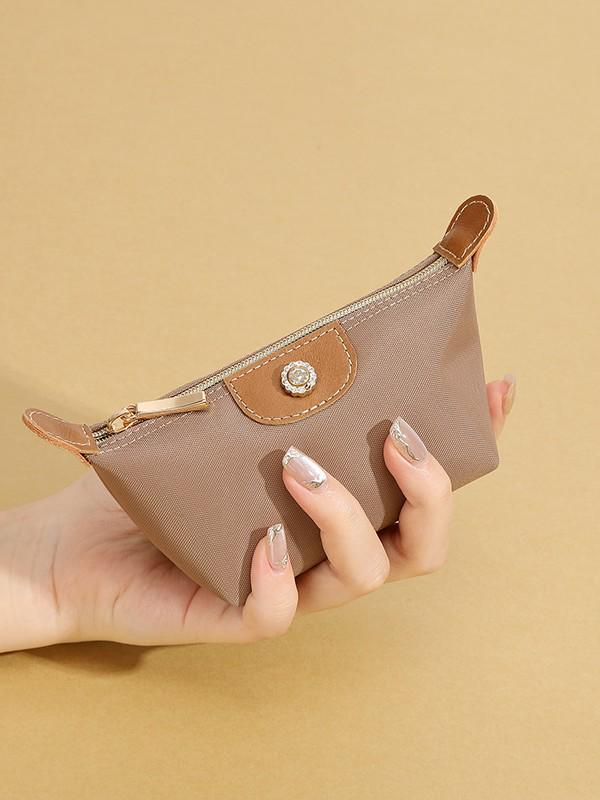 Dumpling Coin Purse: Stylish Mini Key & Lipstick Storage for Women