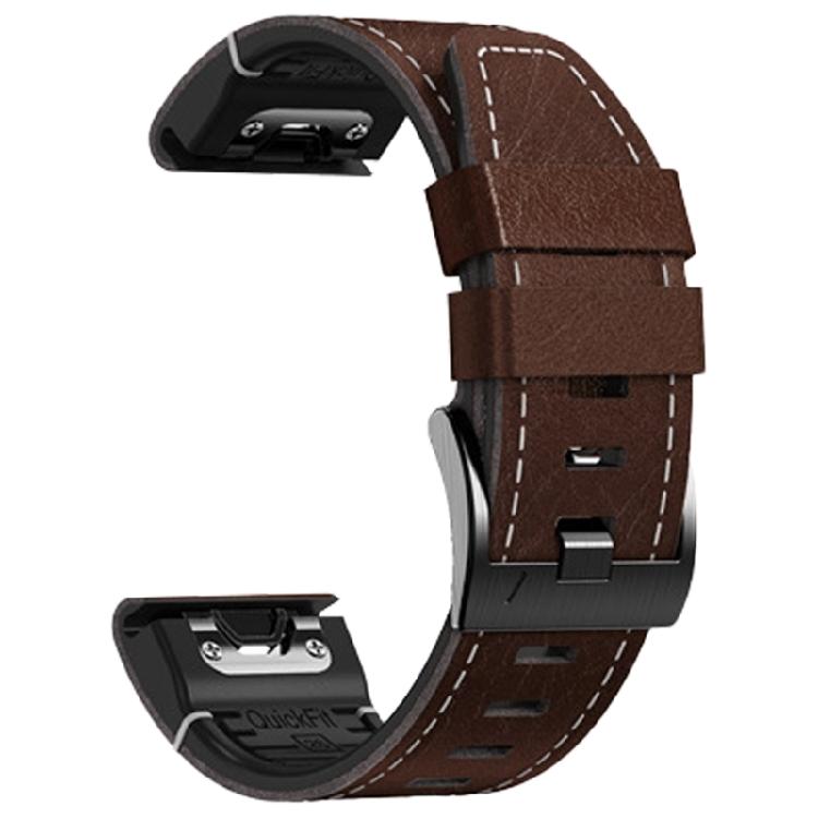 Leather Watch Band 26mm Easy Change Strap Smartwatch Accessories Easyfit Wriststrap Comfortable Wear for Smartwatches